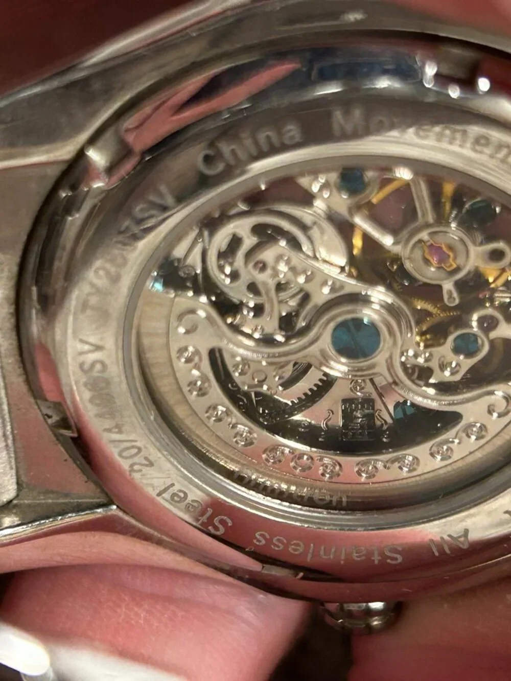 Armitron automatic skeleton
